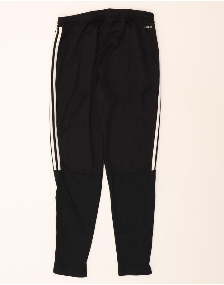 Męskie spodnie dresowe Adidas Aeroready, duże, czarne, poliestrowe