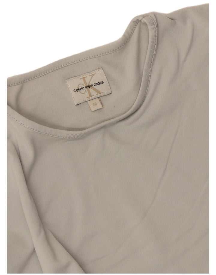 Męska koszulka T-shirt Calvin Klein Jeans, średnioszara