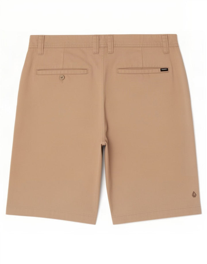 Męskie spodenki chino Volcom, duże W36, beżowy poliester