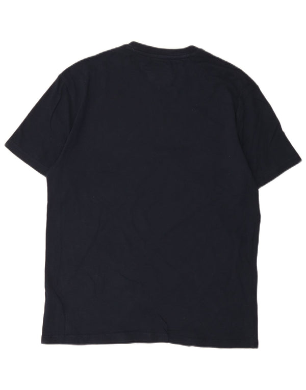 Tommy Hilfiger Mens T-Shirt Top Small Navy Blue Cotton