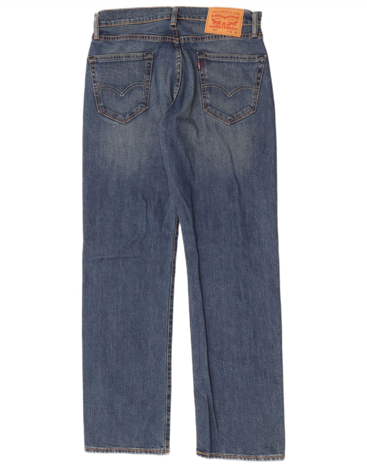 Męskie jeansy Levi's 751 Straight W30 L30 Niebieskie bawełniane