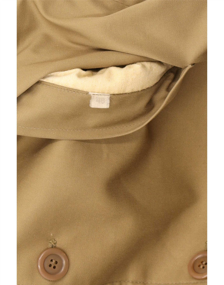 Męski dwustronny płaszcz vintage IT 48 Medium Khaki