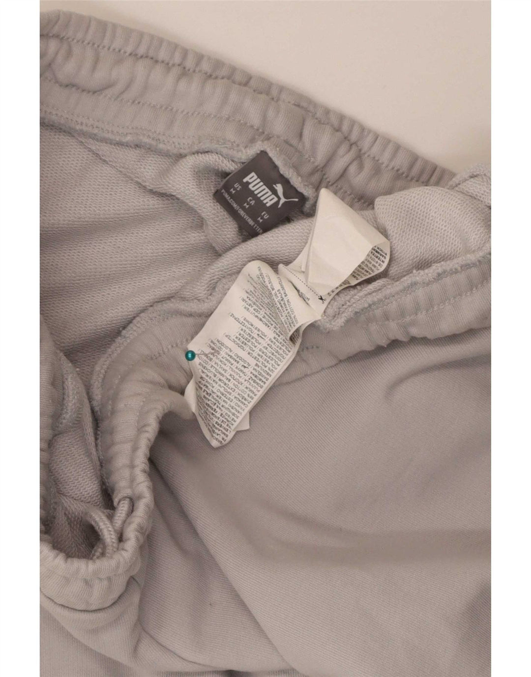 Męskie spodnie dresowe Puma Joggers, średnioszare, bawełniane