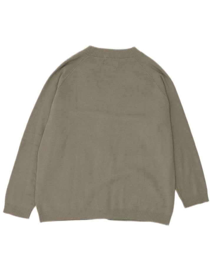 Sweter dziewczęcy Zara Cardigan 13-14 lat Zielony poliester