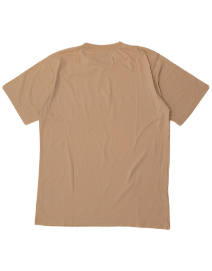 T-shirt męski Kappa, duży, beżowy, bawełniany