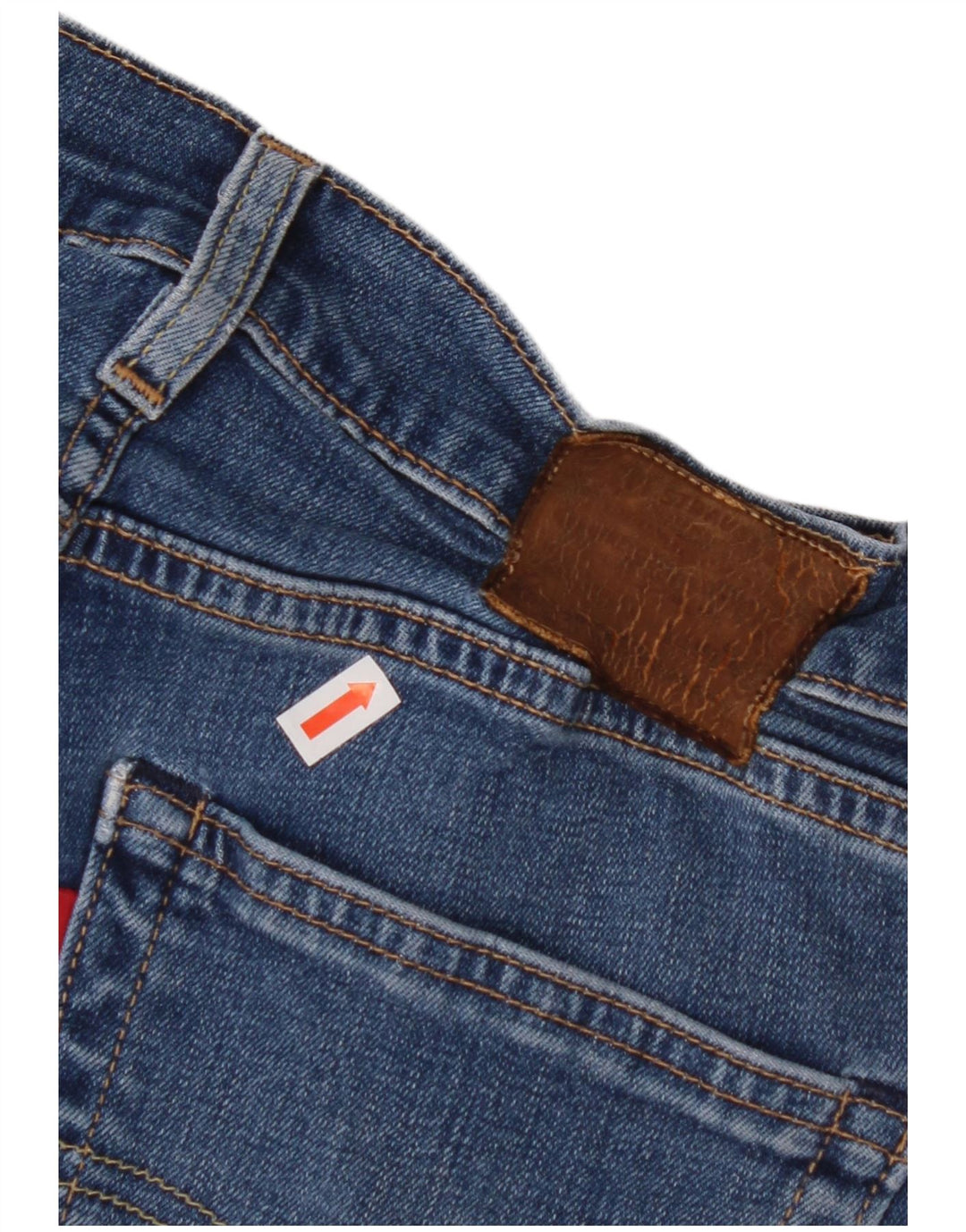 Męskie jeansy slim fit LEVI'S W30 L32 Niebieskie bawełniane