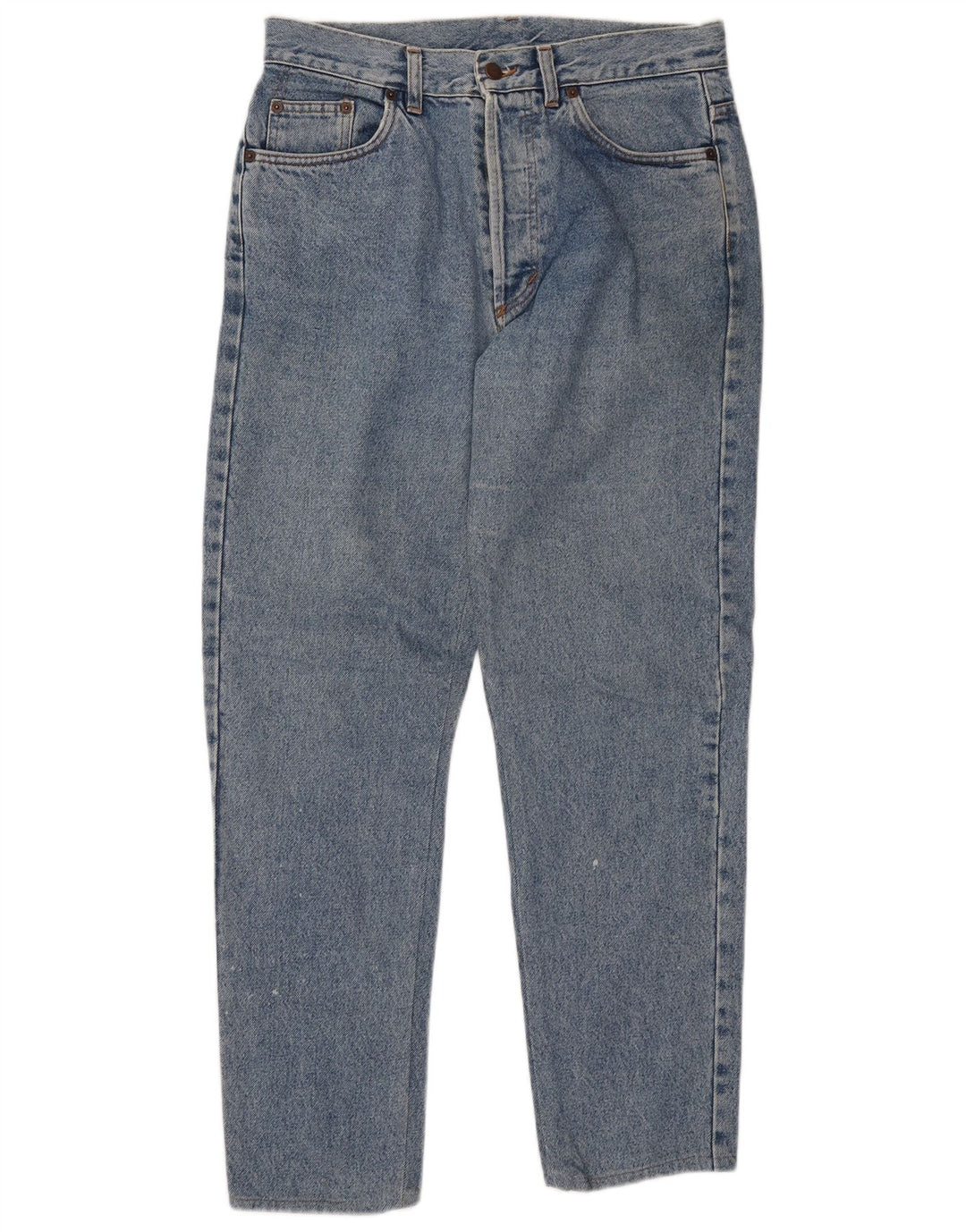 BENETTON Damskie jeansy z wysokim stanem IT 48 XL W32 L30 Niebieskie bawełniane