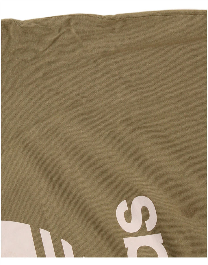 Męska koszulka z grafiką Adidas, średnia, bawełniana khaki
