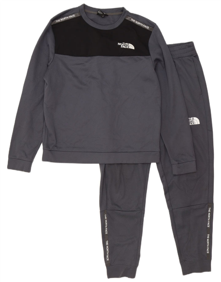 Męski pełny dres The North Face Graphic w kolorze średnioszarym