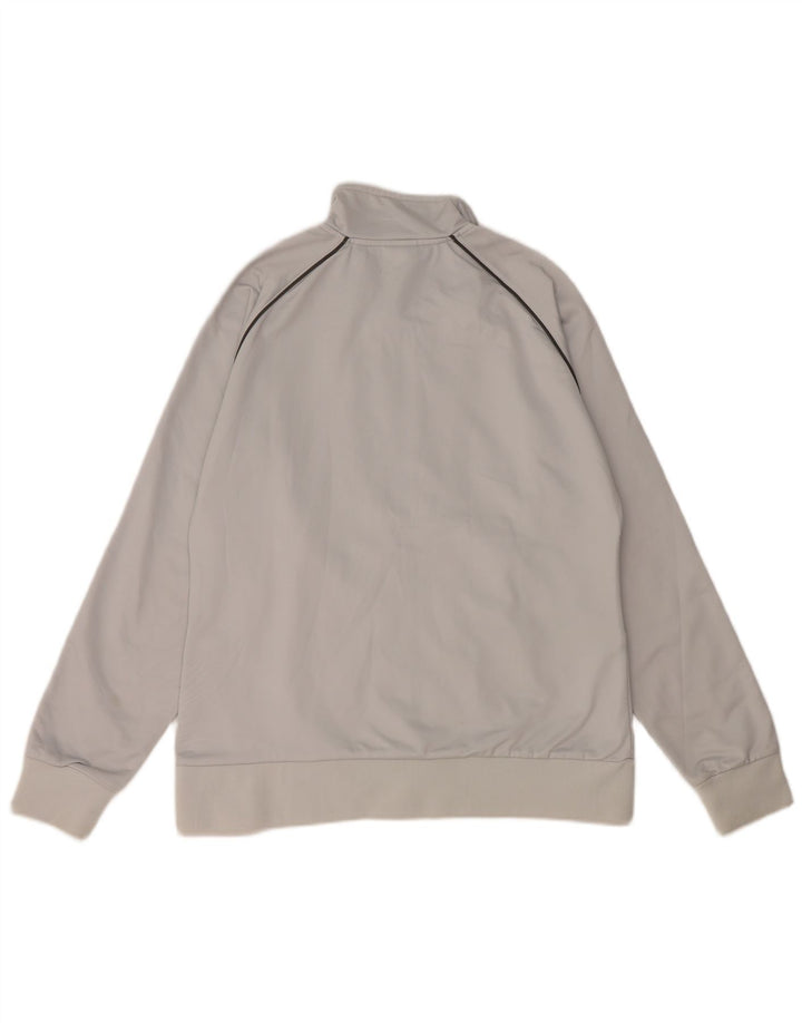 Damska kurtka dresowa Asics UK 18 XL, szary poliester