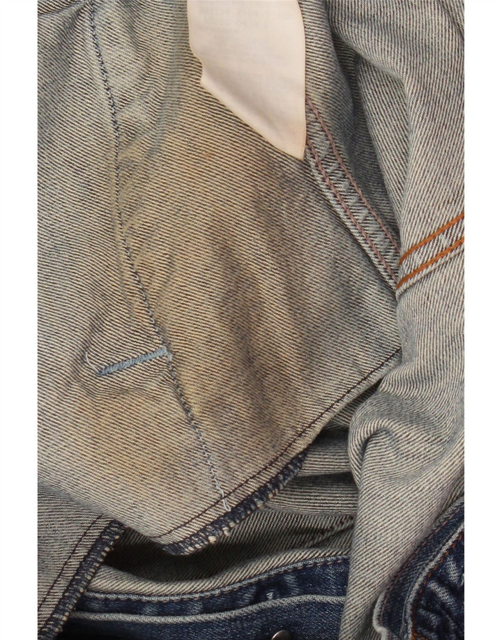 Męska kurtka dżinsowa Levi's 70550 UK 40, duża niebieska bawełniana