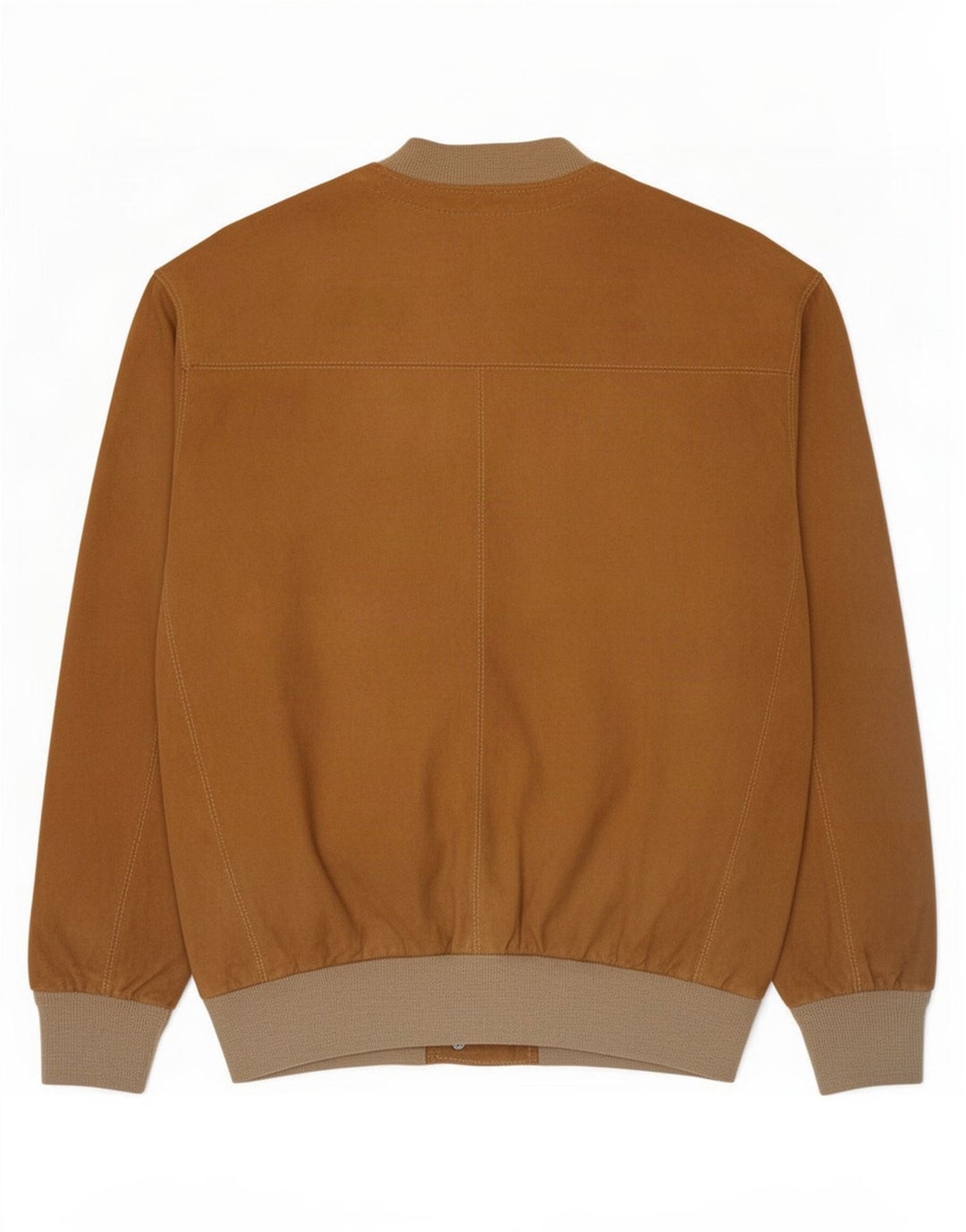 Vintage męska zamszowa kurtka bomber UK 38 średni brąz
