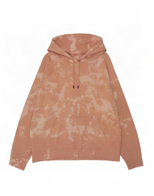 Męski sweter z kapturem Nike XL, różowy, bawełniany Tie Dye