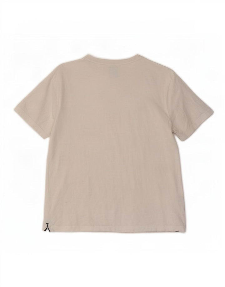 Crew Clothing Męski T-shirt Top Średniej Białej Bawełny