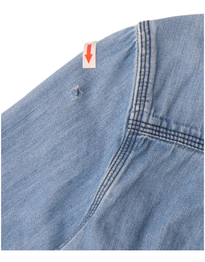 Męska koszula dżinsowa Tommy Hilfiger, duża, niebieska, bawełniana