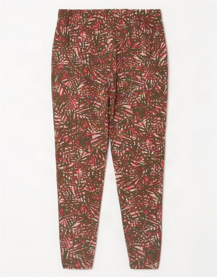 Legginsy damskie Marks & Spencer UK 12 Średnie wielobarwne kwiatowe wiskozy