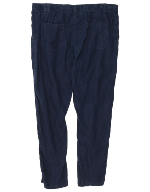 Spodnie damskie Marks & Spencer Slim Chino UK 16 Large W38 L27 Granatowe