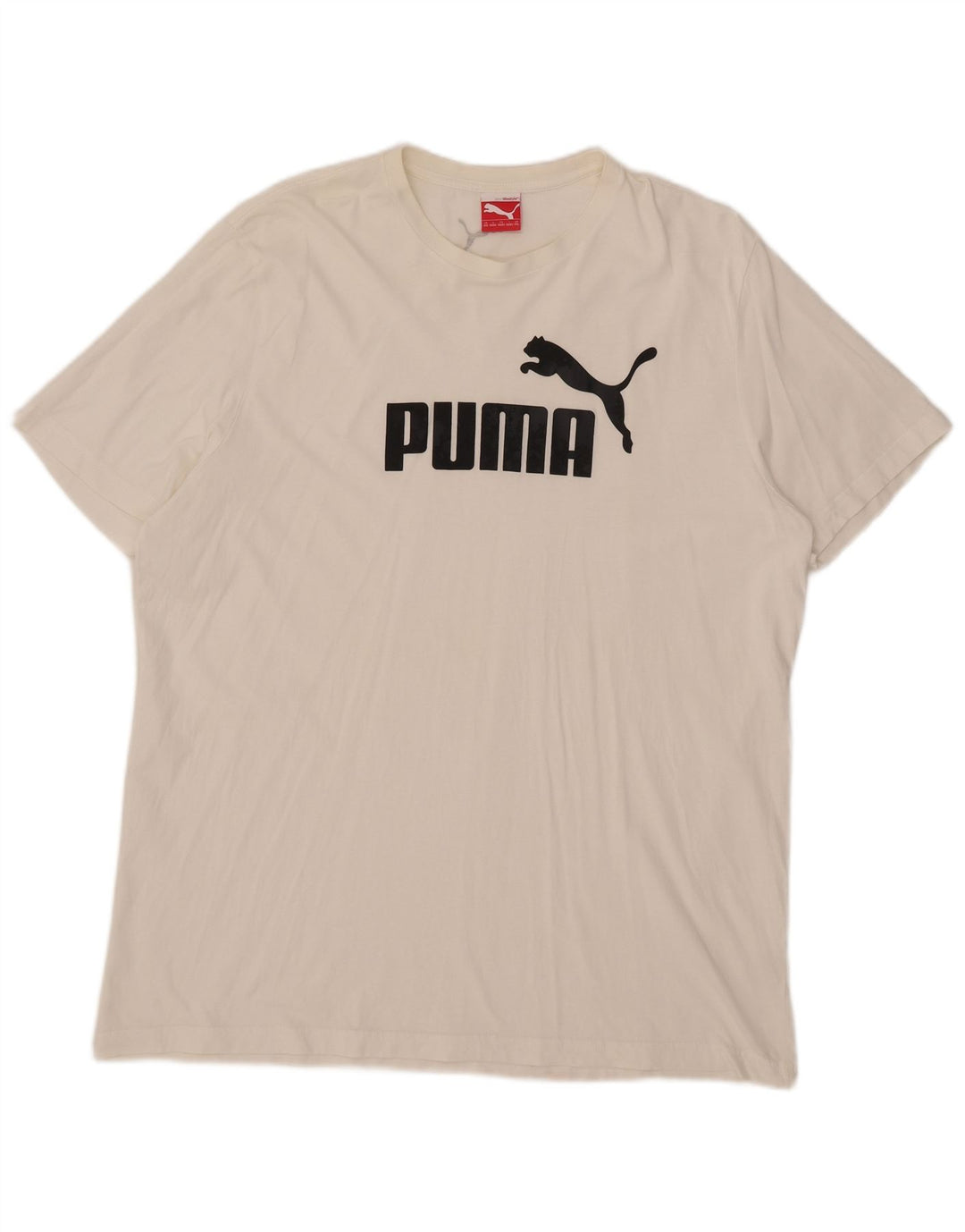 Męska koszulka z grafiką Puma Top 2XL w kolorze białym