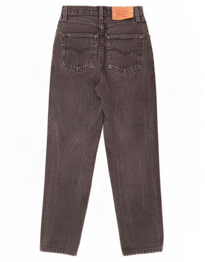 Damskie jeansy Levi's 901 w trudnej sytuacji W28 L27 Szara bawełna