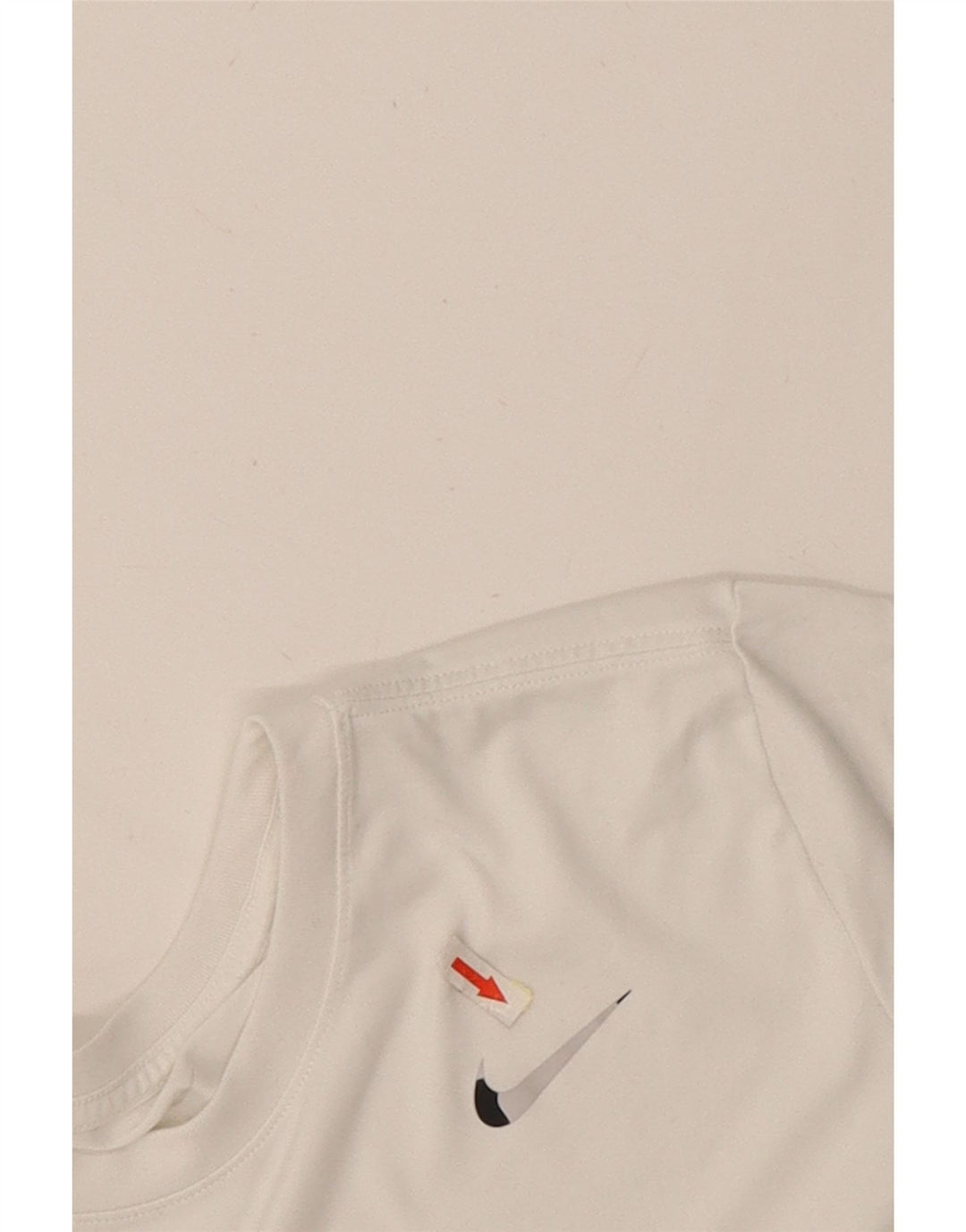 Męski T-shirt Nike Dri Fit Top, średni biały poliester