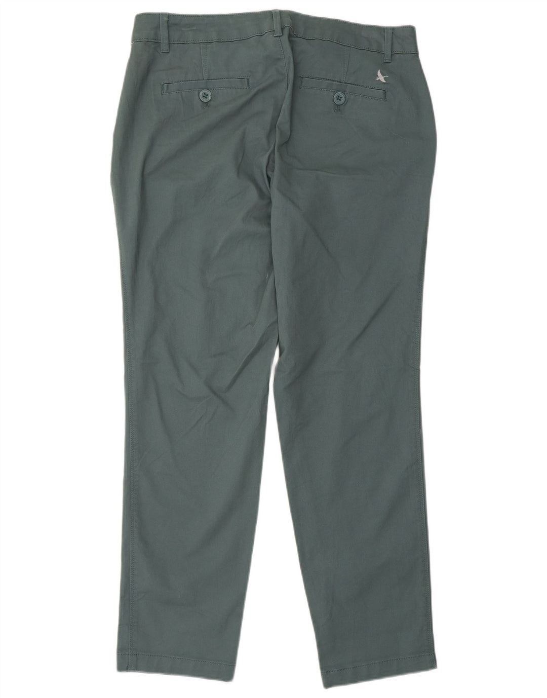 Damskie spodnie chino EDDIE BAUER US 6 Medium W32 L29 Zielona bawełna