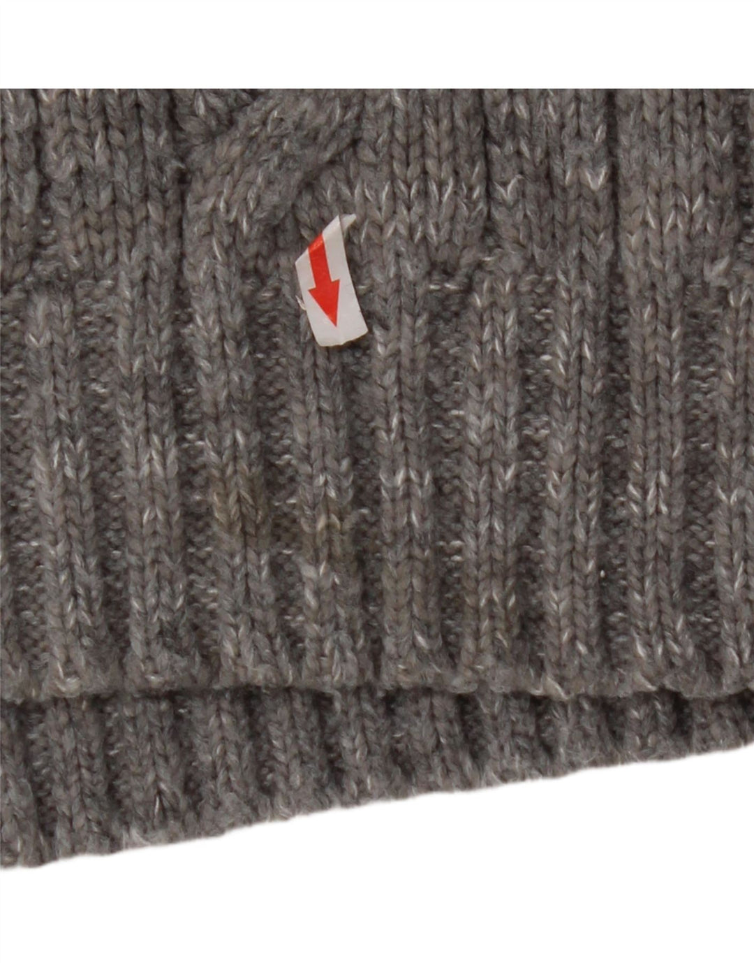 Marks & Spencer Męski sweter z zamkiem błyskawicznym, duży, szary, nakrapiany akryl