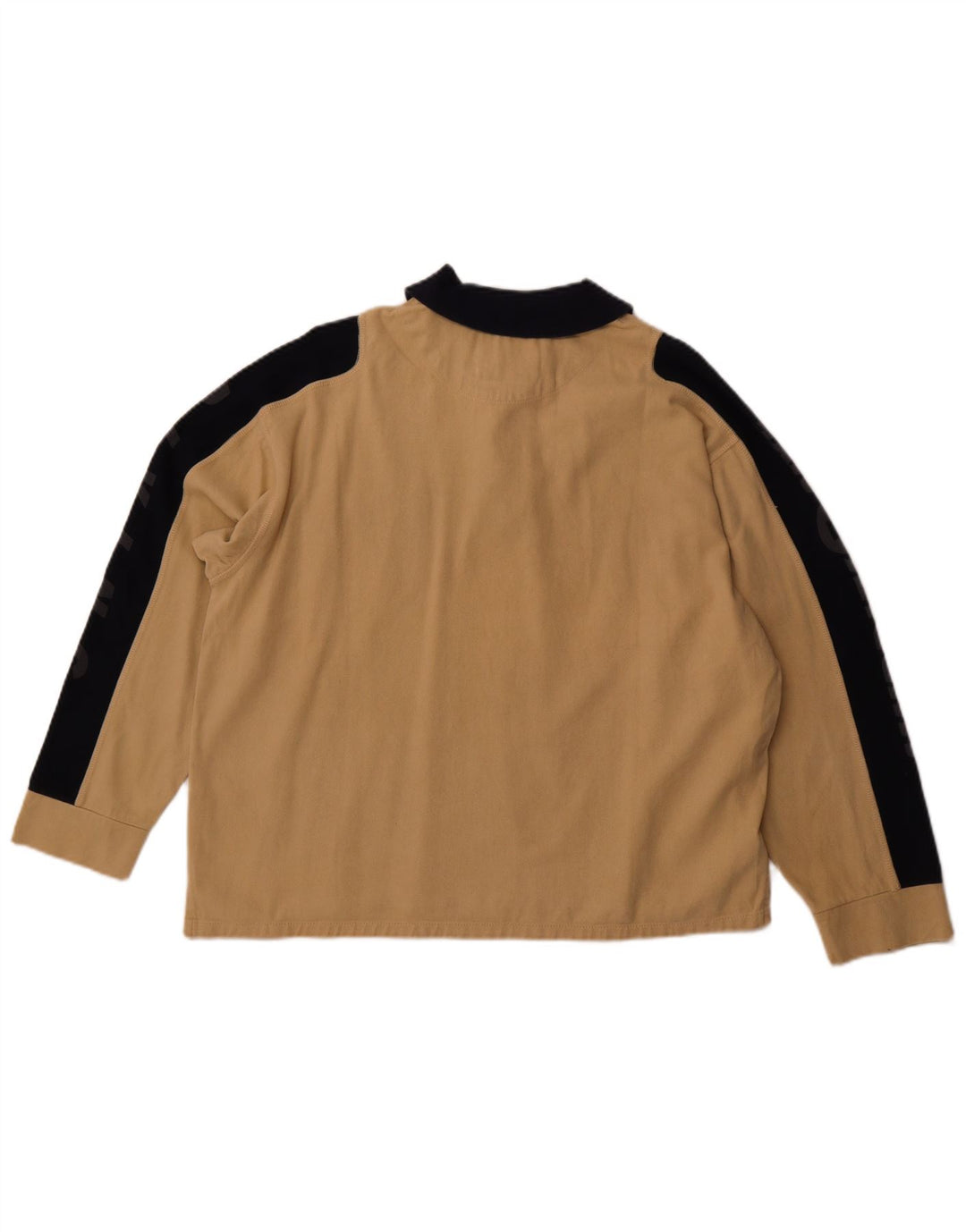 Męska koszulka polo do rugby MURPHY & NYE z grafiką, w kolorze średniego brązu