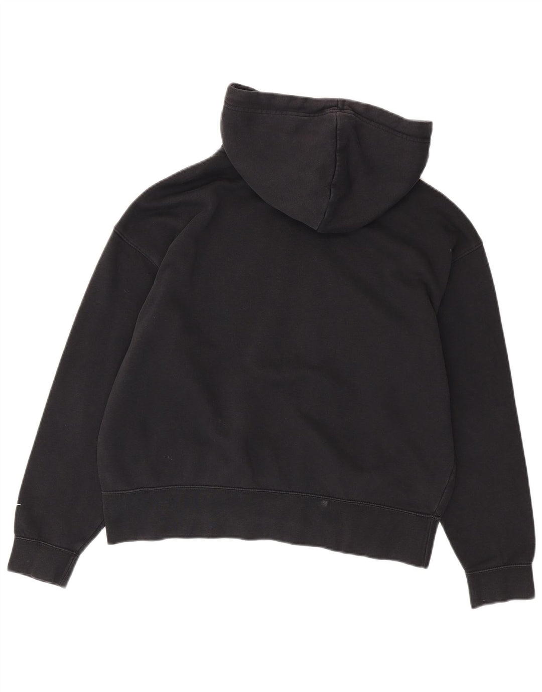 Męski sweter z kapturem NIKE z grafiką, średni czarny, bawełniany