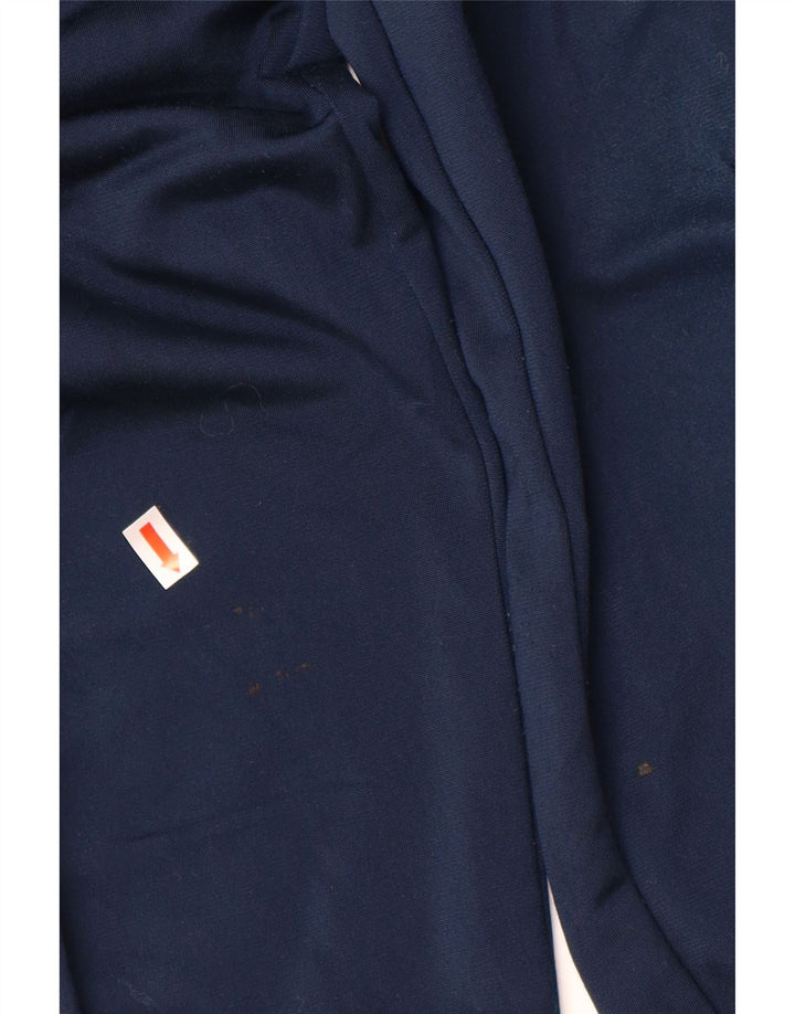 ADIDAS Boys Tracksuit Trousers Joggers 9-10 Years  Navy Blue Polyester