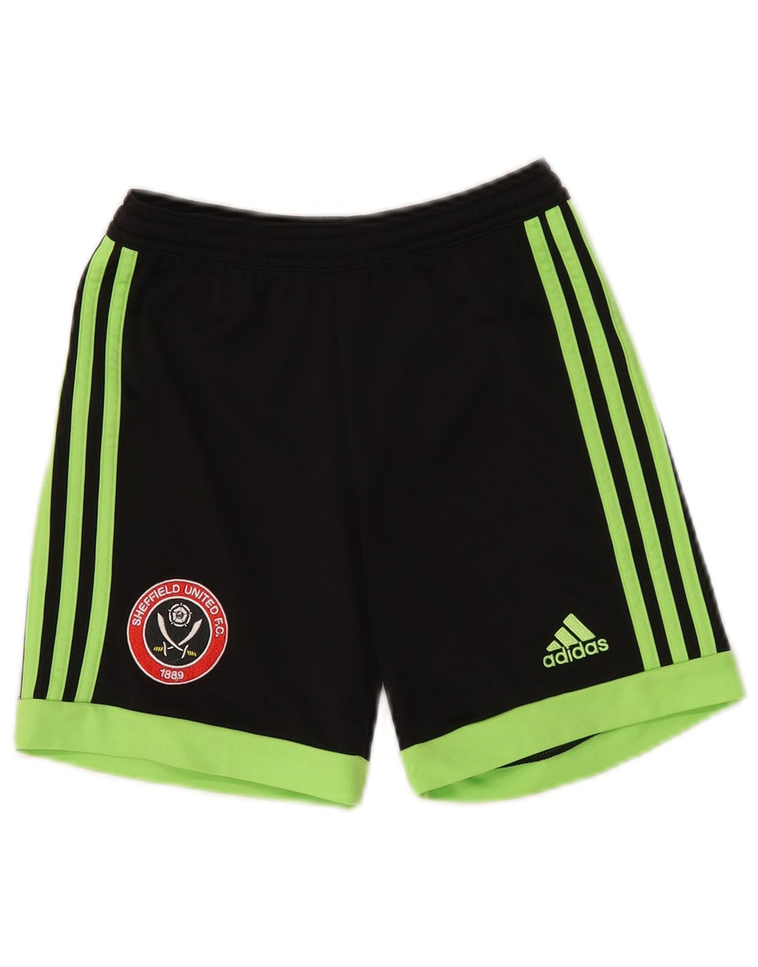 Chłopięce spodenki sportowe Adidas Climacool 9-10 lat Czarny poliester z blokami kolorów