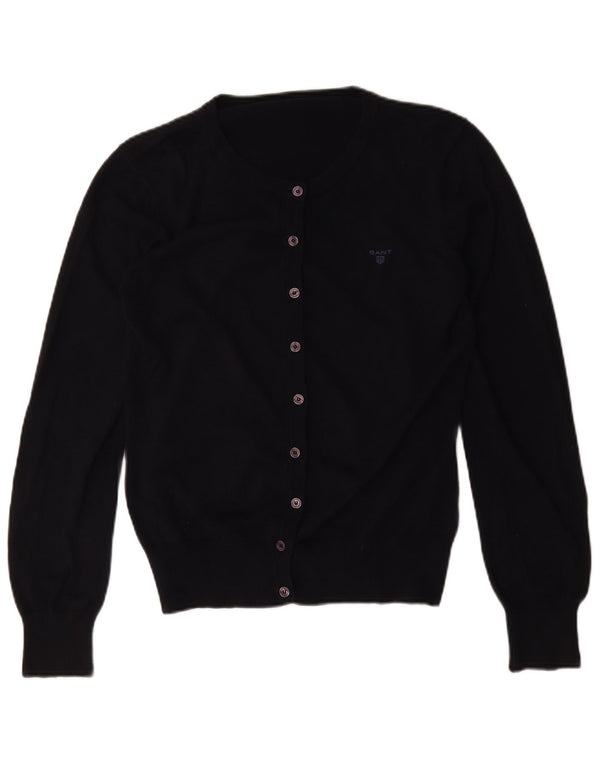 Sweter damski Gant, brytyjski 18 XL, granatowy, bawełniany