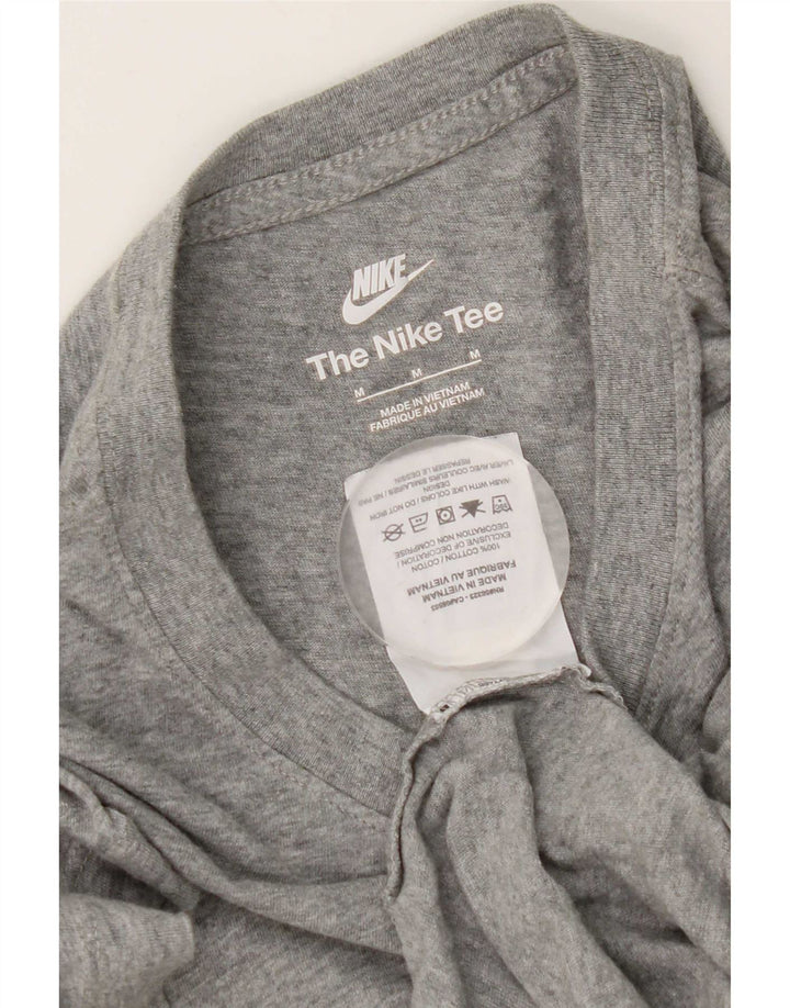 T-shirt męski Nike, średnioszary, bawełniany