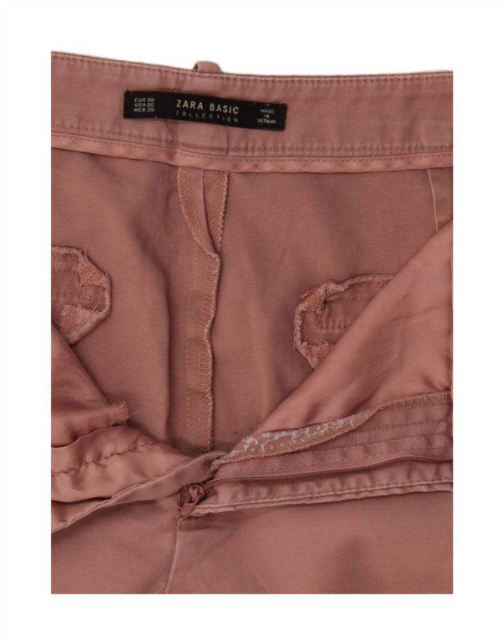 Damskie spodnie Chino Zara EU 38 Medium W28 L25 Różowe