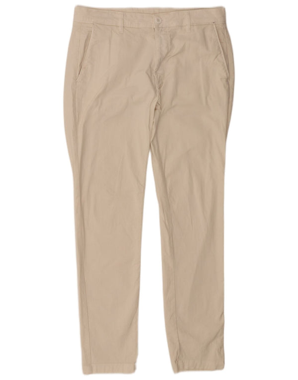 Męskie spodnie chino Zara EU 42 Large W32 L30 Beżowa bawełna