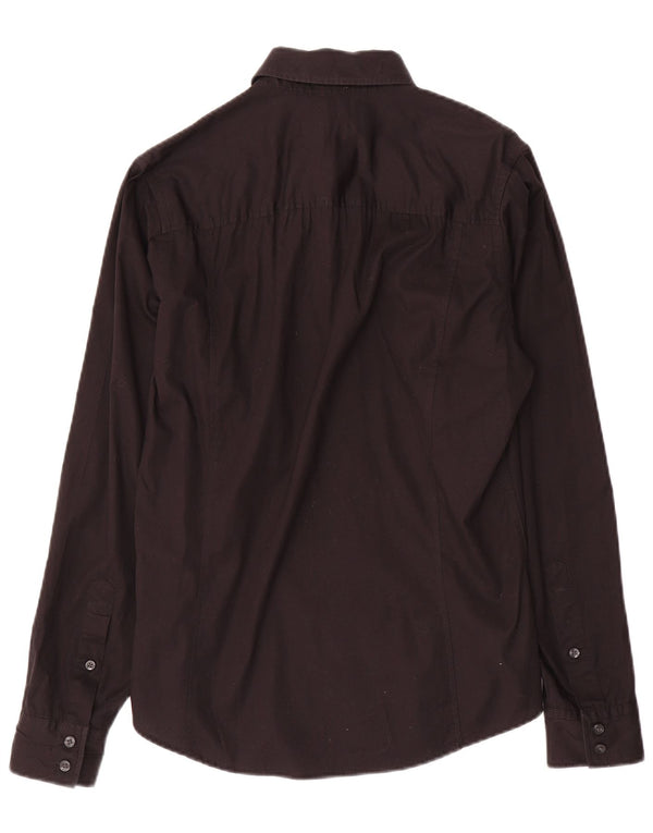 Koszula męska Calvin Klein Jeans, średnia czarna, bawełniana