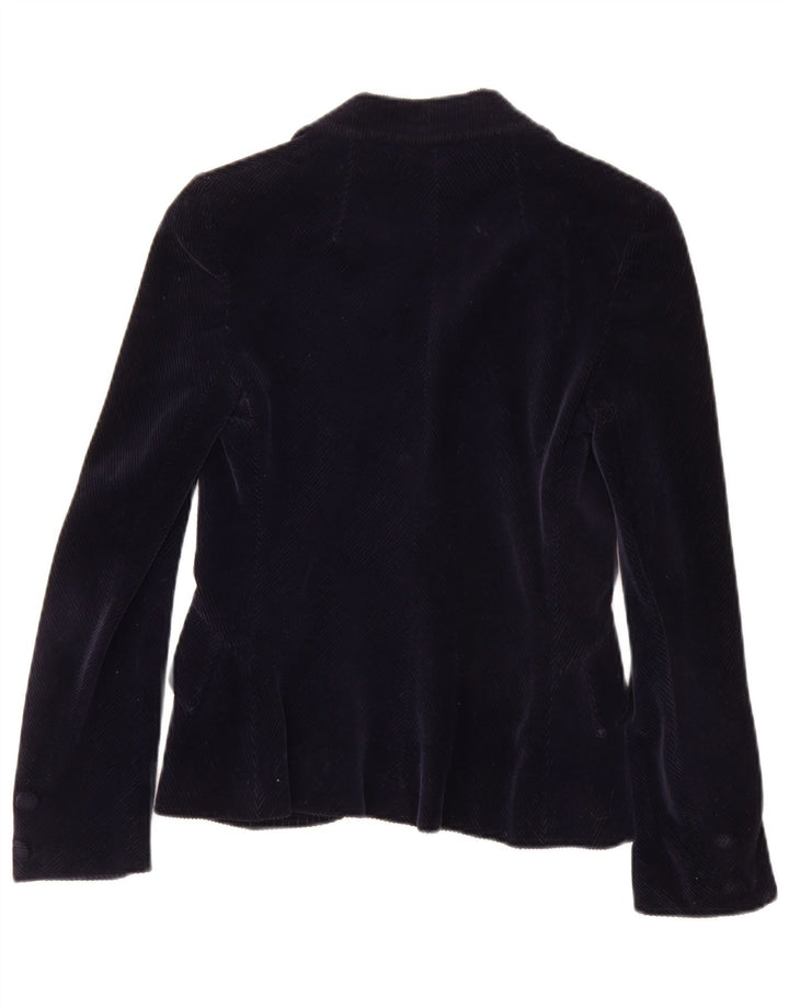 PIERRE D'ALBY Damski zestaw dwuczęściowych spódnic sztruksowych UK 10 Small W24 Granatowy