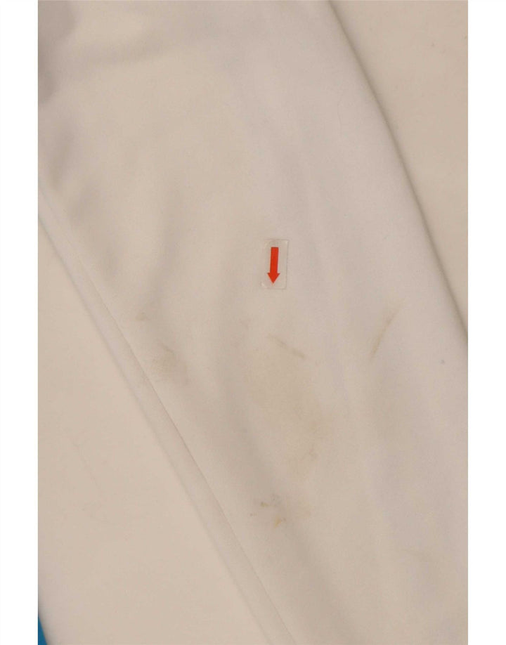 Damska bluza z kapturem Adidas Climalite Zip UK 8/10 Mały niebieski poliester