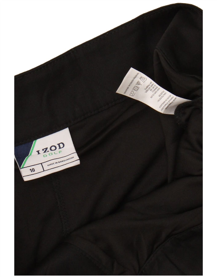 IZOD Damski Skort Duży W32 L7 Czarny Poliester