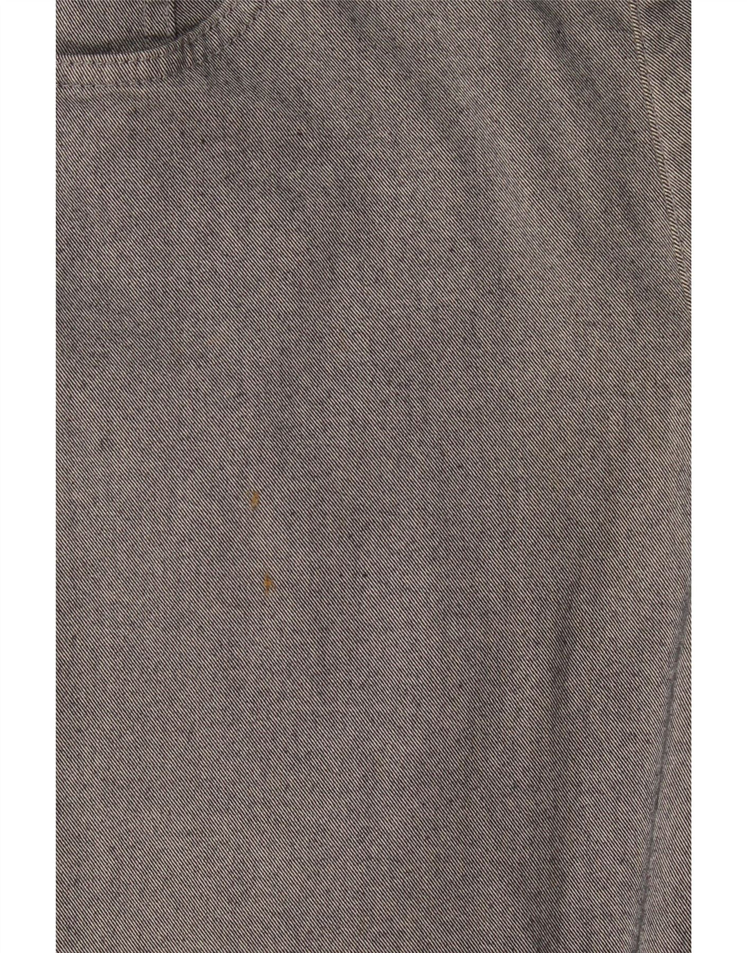 Męskie spodnie typu slim casual Ted Baker W32 L30 Szara bawełna