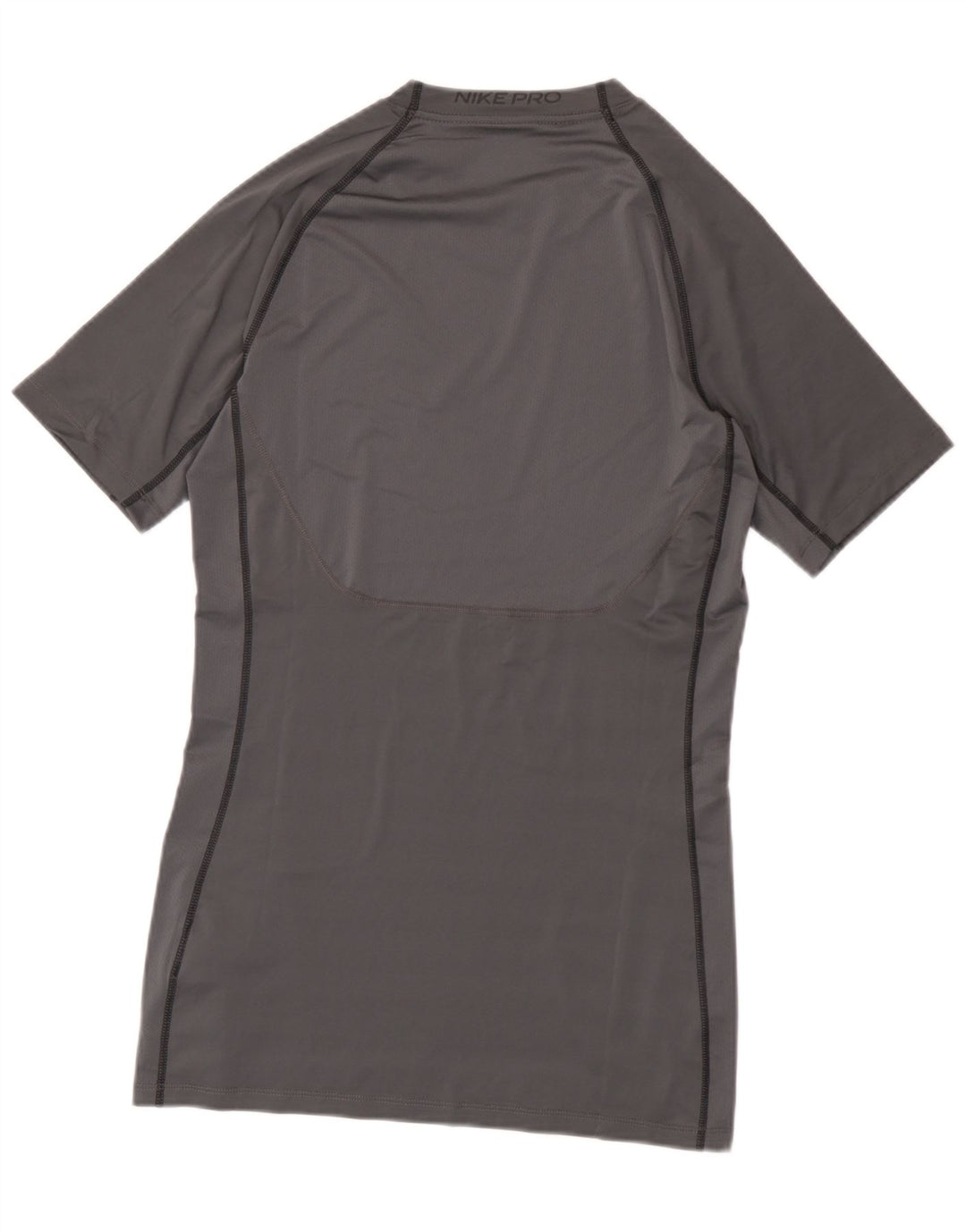 Męski T-shirt Nike Dri Fit Slim Fit z grafiką, duży, szary poliester