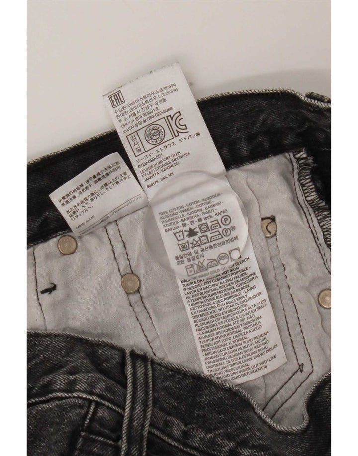 Damskie spodenki jeansowe Levi's 501 W29 Średnioszare bawełniane