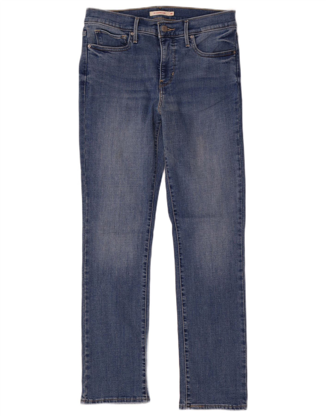 Damskie jeansy Levi's 312 Shaping W30 L30 Niebieska bawełna