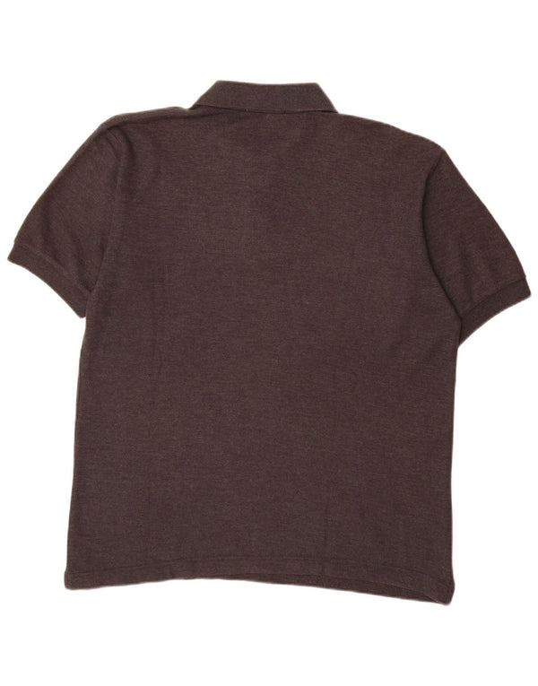 Męska koszulka polo FILA IT 48 Średniobrązowa bawełniana