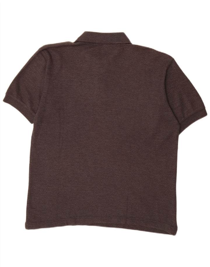 Męska koszulka polo FILA IT 48 Średniobrązowa bawełniana