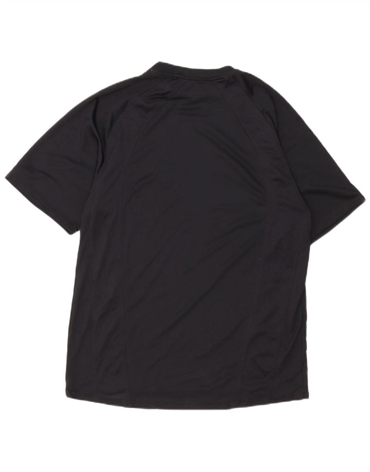 T-shirt męski RUSSELL ATHLETIC Top, średni czarny poliester
