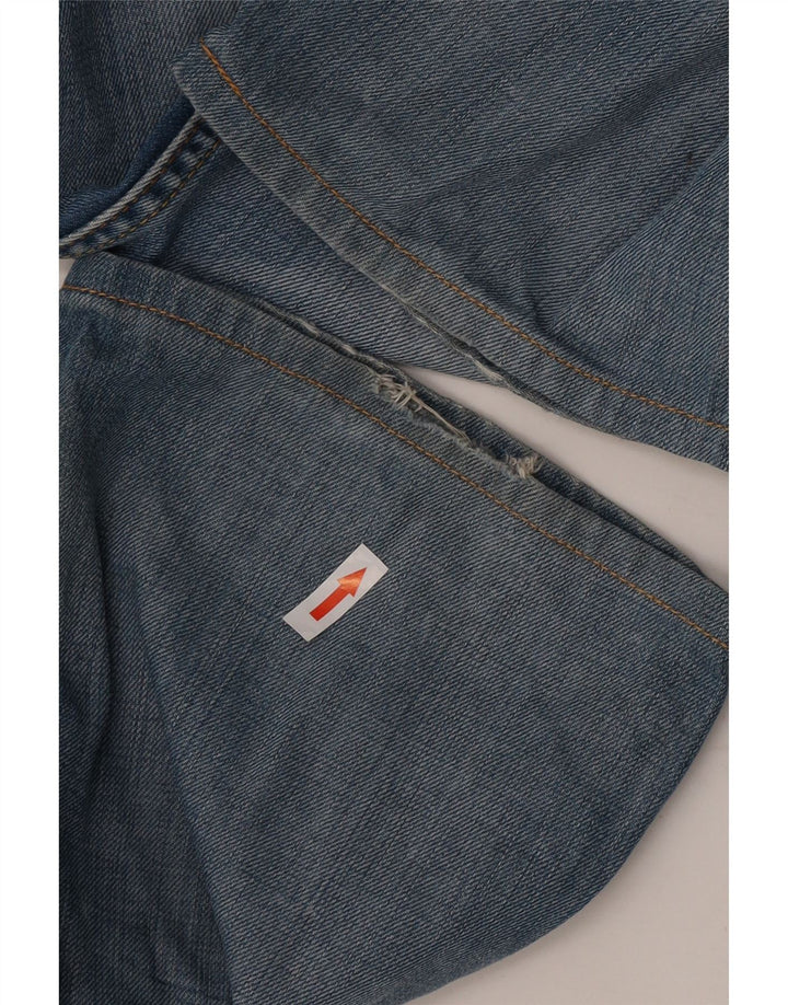 Męskie jeansy Levi's 506 Straight W31 L30 Niebieskie bawełniane