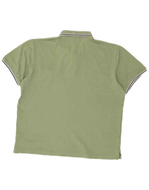 Męska koszulka polo Gant 2XL, bawełniana w zielone paski