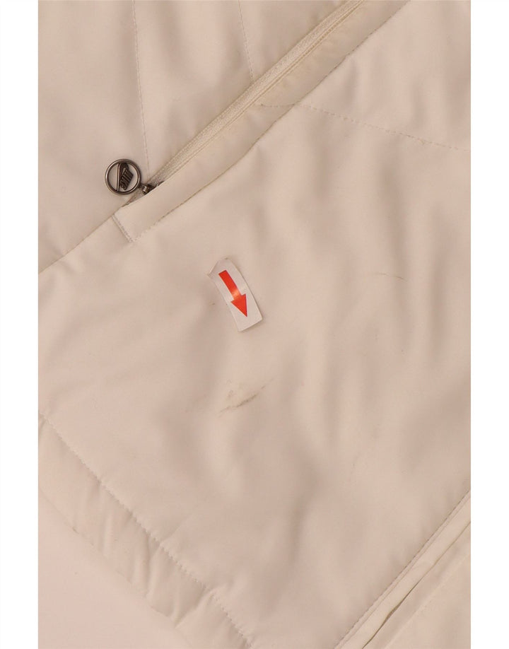 Damska ocieplana kurtka Nike UK 12, średni biały poliester