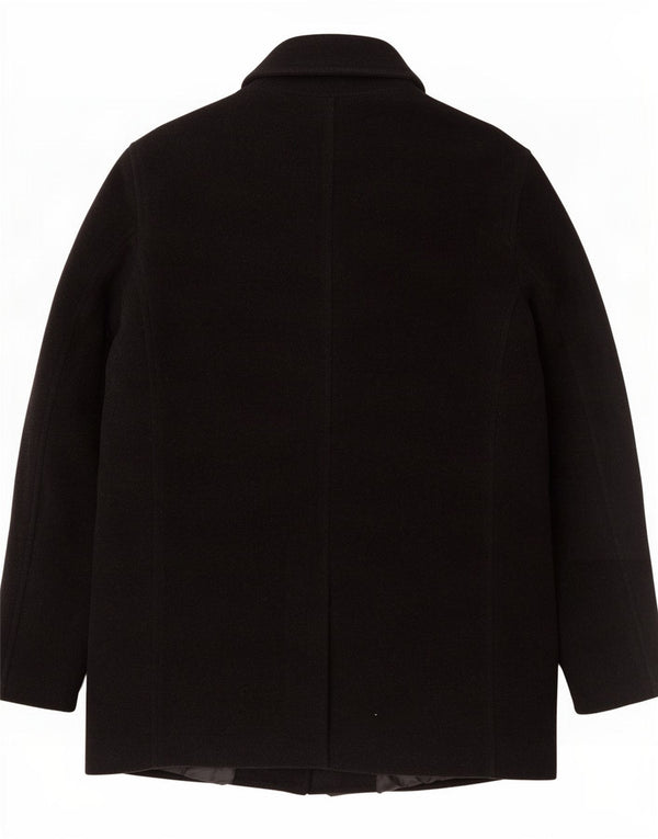 Płaszcz męski Zara UK 42 XL, czarna wełna