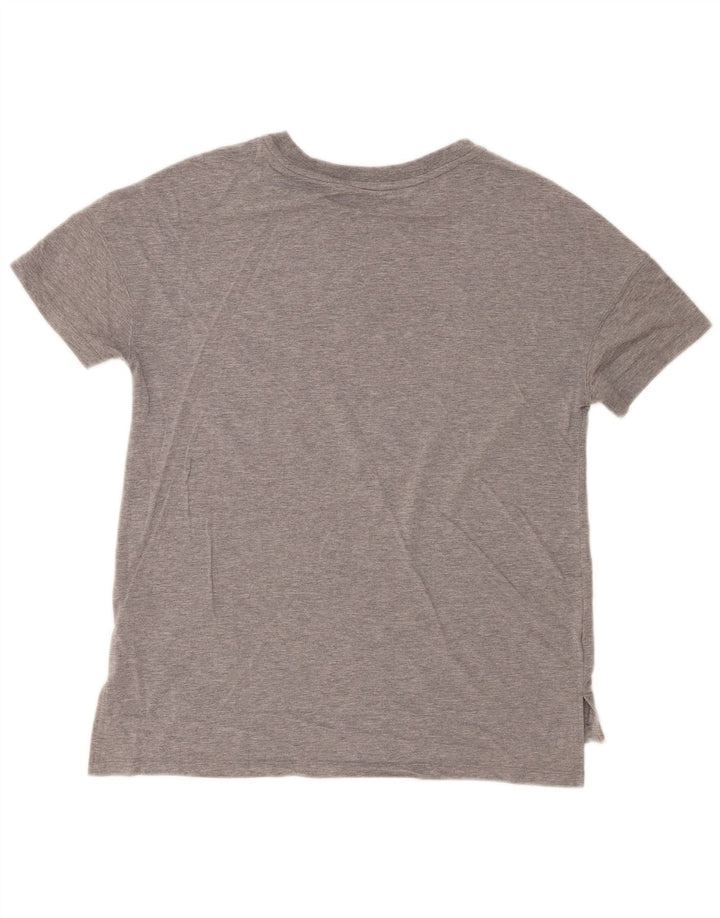 T-shirt damski Nike Top UK 14 Średni szary nakrapiany modal